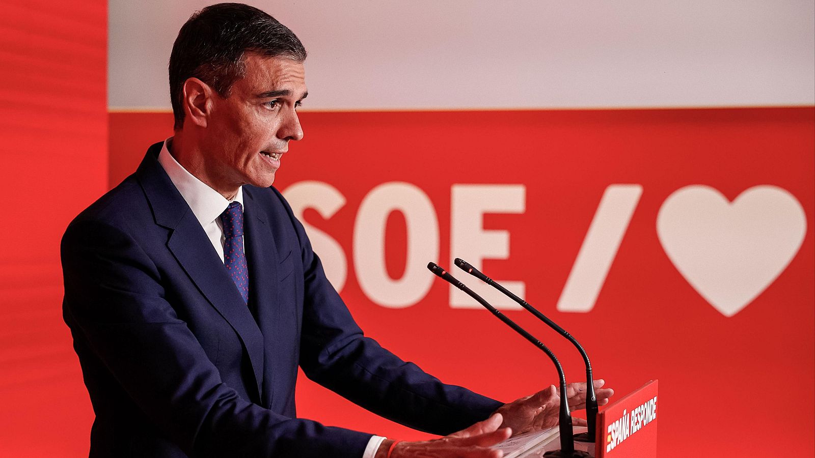 Sánchez, sobre el posible amaño de las primarias del PSOE: "Me decepciona muchísimo, pero la limpieza y garantías de los procesos son totales" - La tarde en 24h | Ver