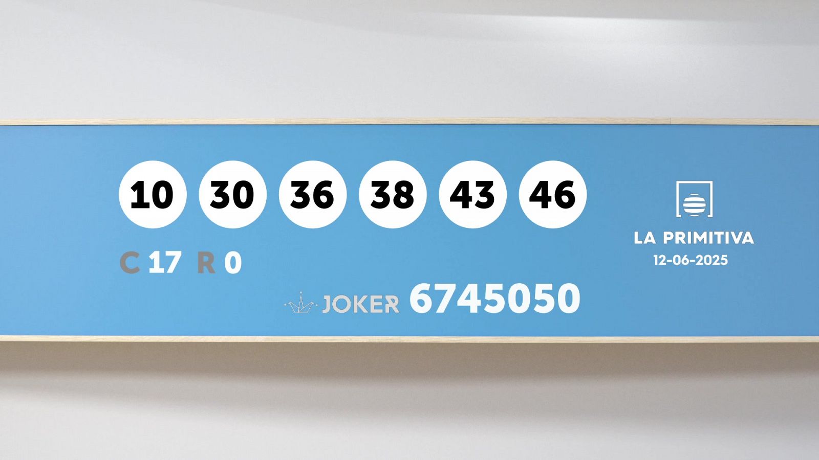 Sorteo de Primitiva y Joker: 12/06/2025