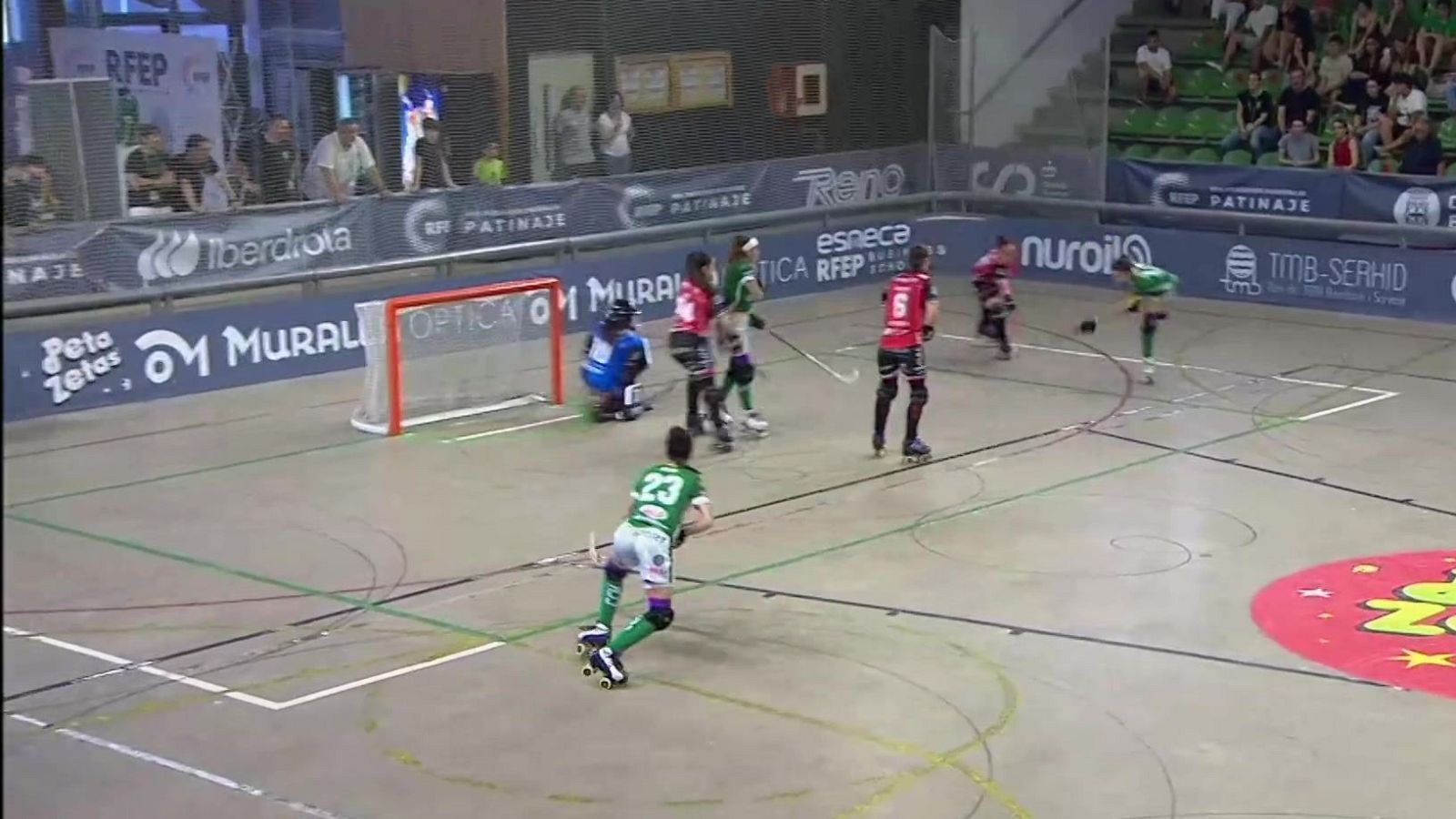 Hockey Patines - Copa de La Reina. 1/4 Final: Telecable Hockey Club - Cerdanyola Club D'Hoquei - Hockey sobre patines | Ver