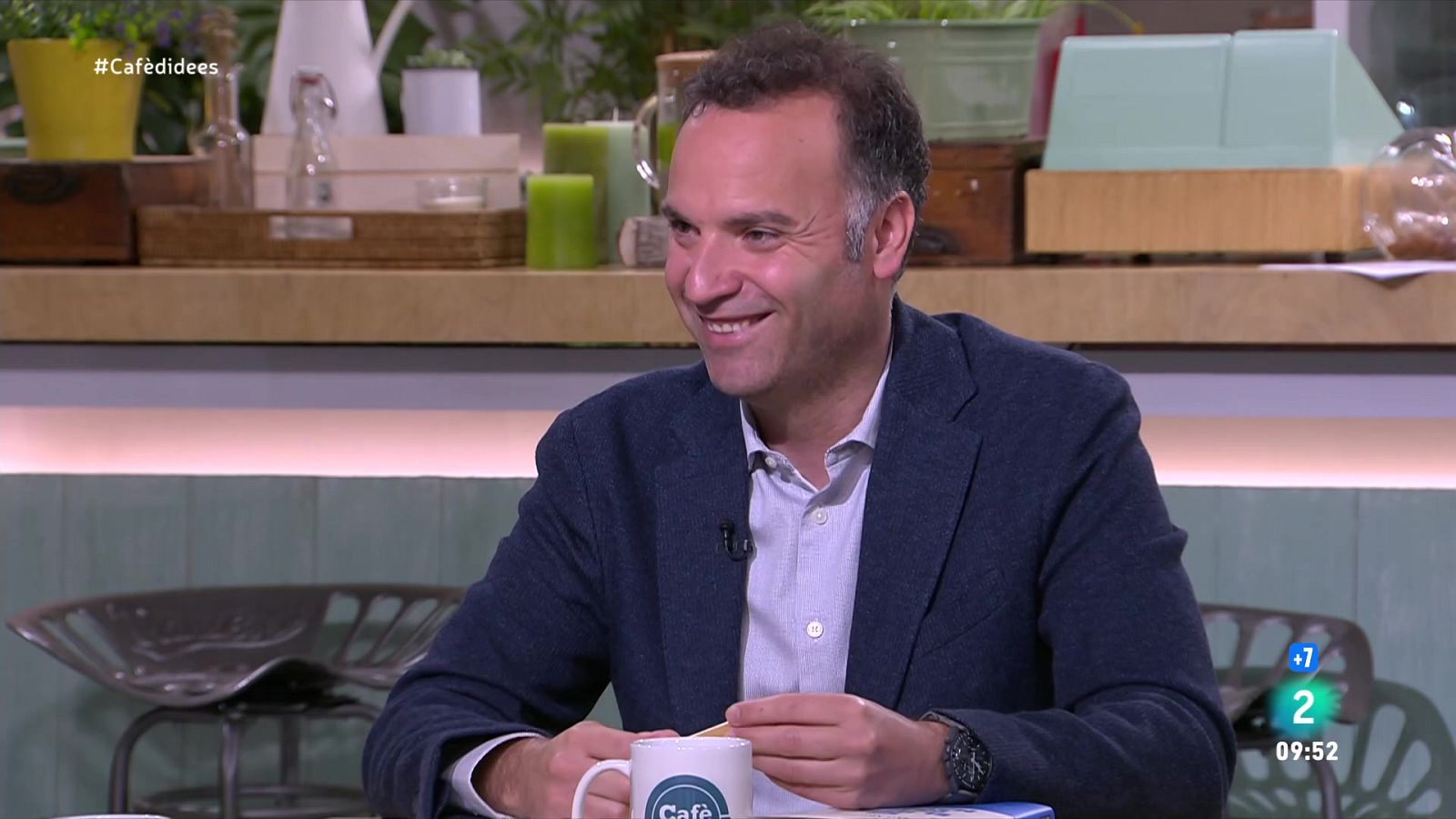 Pol Morillas presenta el llibre 'Al pati dels grans'