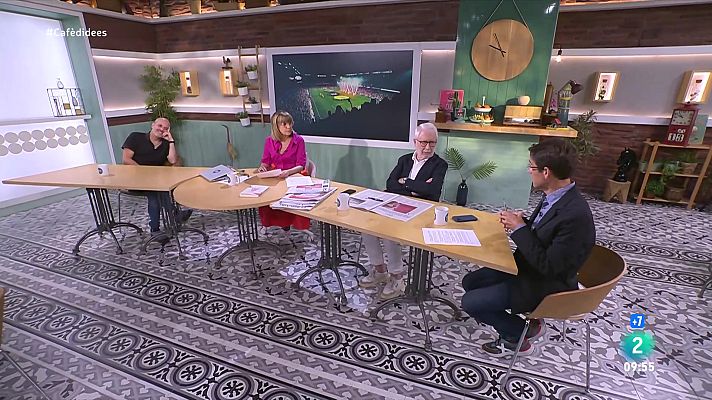 Cafè d'idees - Elisenda Alamany,  'Al pati dels grans' i 'Esmorza amb mi'