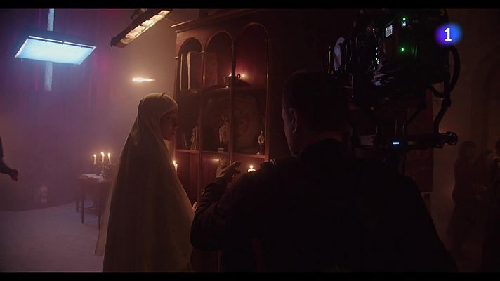 Manresa acull el rodatge de 'Upiro', un film de vampirs