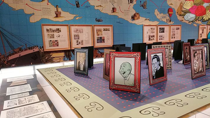Telediario 1 - El dibujante Paco Roca explora la memoria histórica de España a través de sus cómics