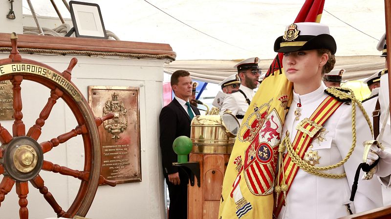 Leonor se embarcar en la fragata Blas de Lezo como parte de su entrenamiento naval | Ver