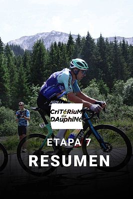 Ciclismo - Resumen de la etapa 7 del Critérium du Dauphiné 2025