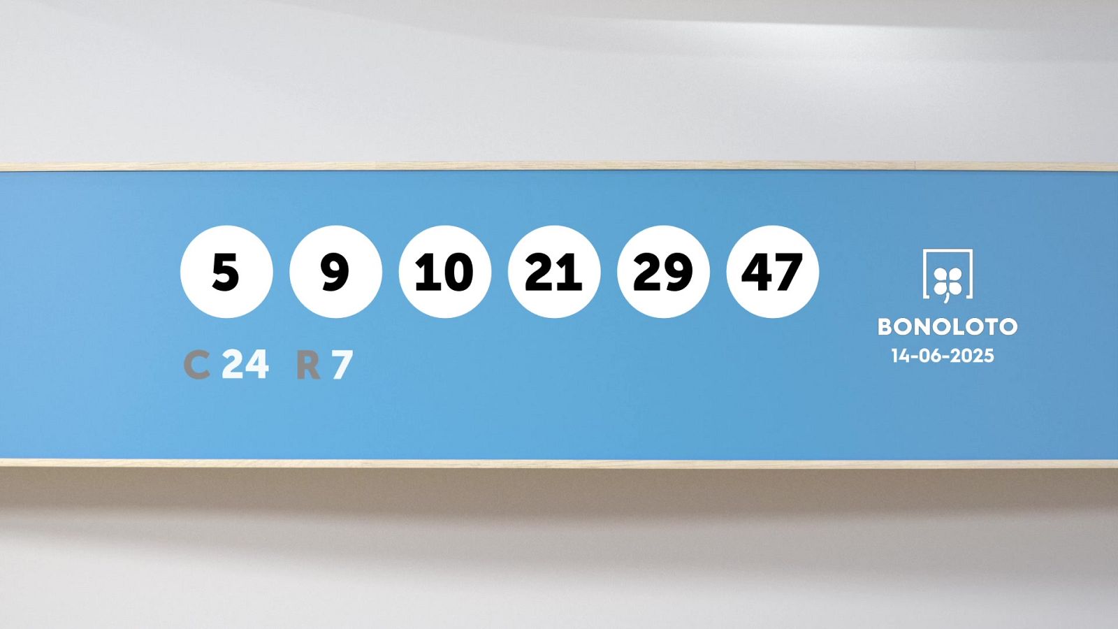 Sorteo de la Lotería Bonoloto del 14/06/2025 - Ver ahora