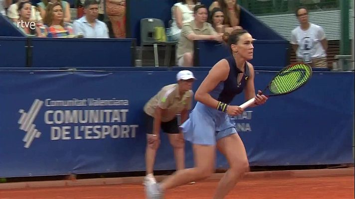 Tenis - WTA Internacional de Valencia. 2ª Semifinal: Xinyu Gao - Nuria Parrizas Diaz
