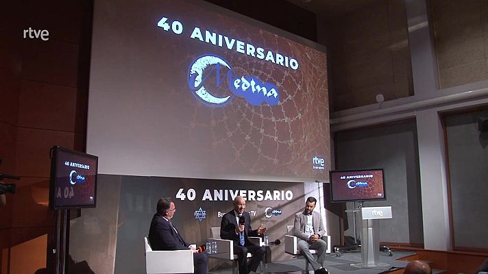Medina en TVE - Celebración 40 Aniversario de programas religiosos