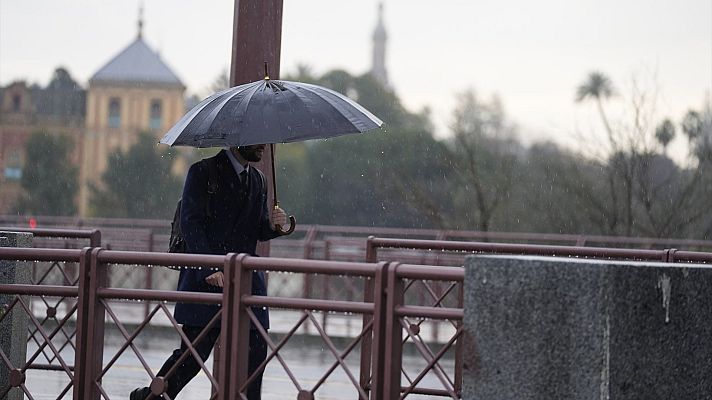 El tiempo - Calor intenso y tormentas este lunes