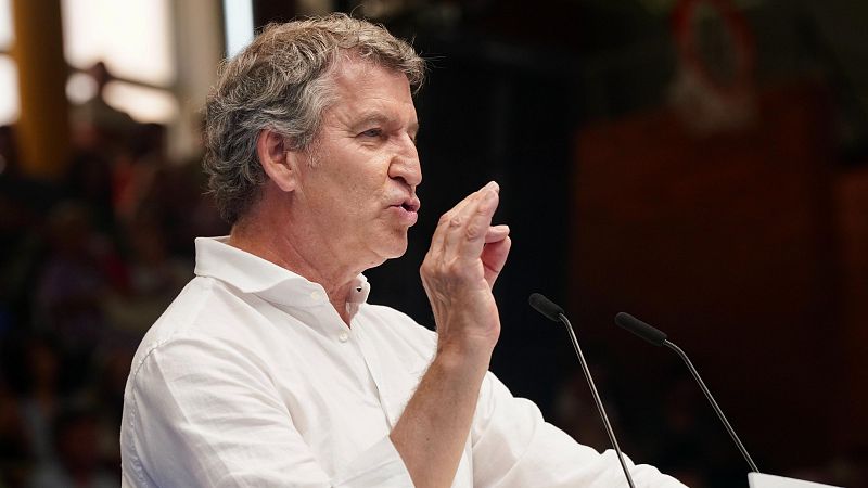 Feijóo rechaza buscar "un desahogo" en una moción de censura - Informativo 24h | Ver
