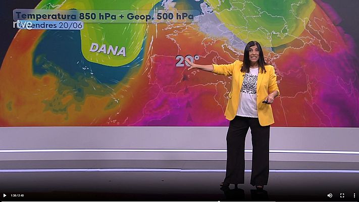 El temps - Calor de ple estiu, abans de què comenci l'estiu astronòmic