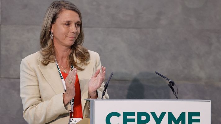 La economía - Ángela de Miguel (Cepyme), sobre la aparición de un miembro de Acciona en el informe de la UCO: "La responsabilidad está en quien ostenta el poder"