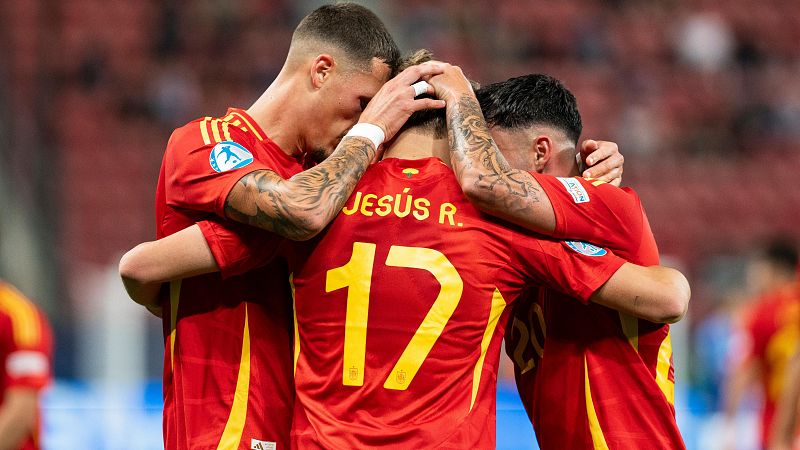 Europeo sub-21: el gol de Jess Rodrguez ante Italia | Ver
