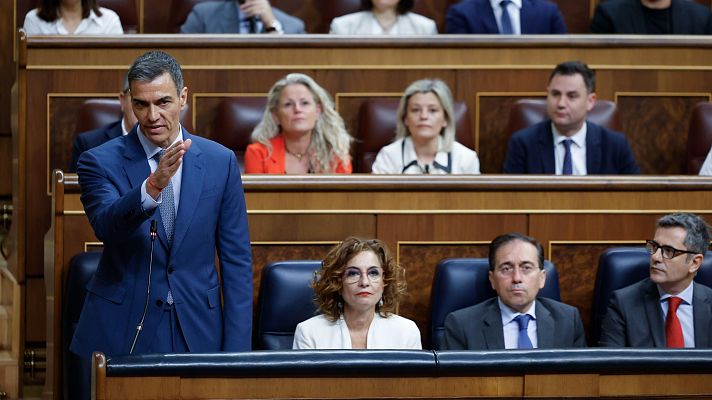 Informativo 24h - Sánchez y Feijóo se echan en cara la corrupción en la primera sesión de control tras el informe de la UCO
