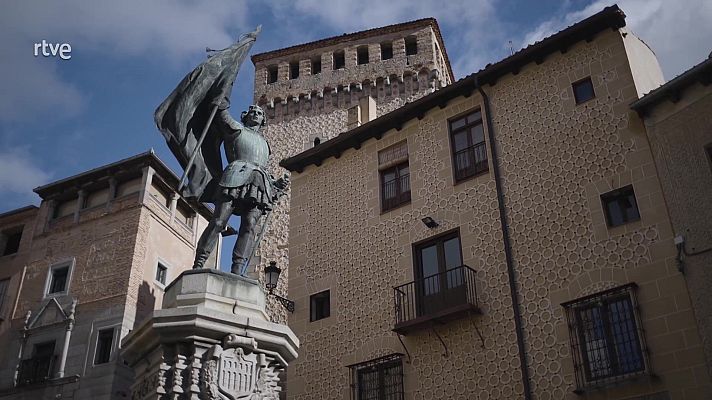 La aventura del Saber - Julio Barbero. Esgrafiado