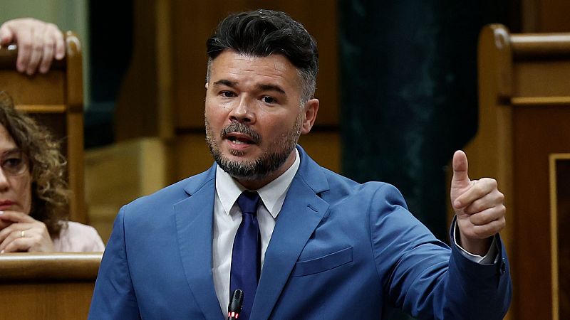 Rufián ve a Sánchez "tocado" tras reunirse con él - Informativo 24h | Ver