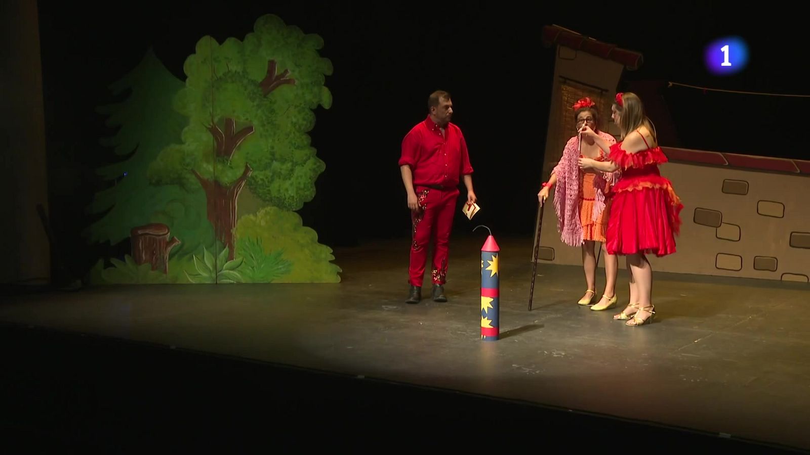 Obra de teatre a Salt per alertar els més petits dels perills dels petards