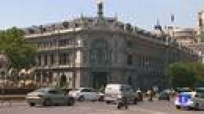 Telediario 1 - Baja el interés de los depósitos