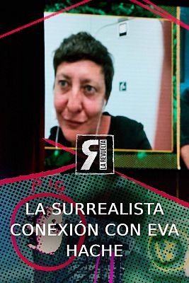 Eva Hache en el baño de un tren