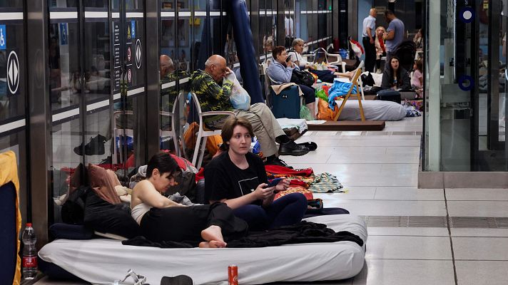 Telediario 2 - Continúa la escalada bélica entre Israel e Irán con nuevos ataques, esta vez sin víctimas en Israel