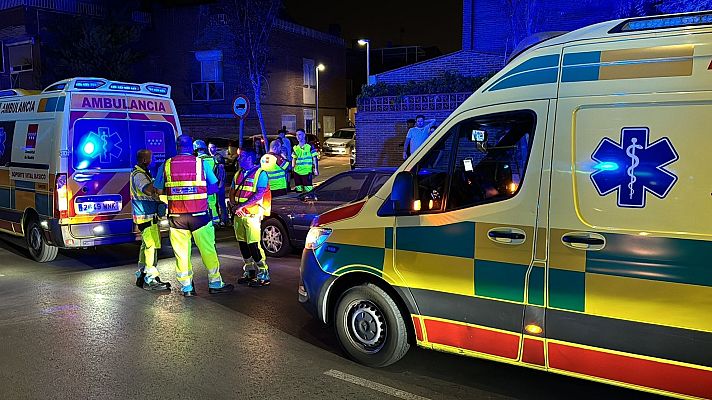 Telediario 2 - Detenido un policía municipal de Torrejón de Ardoz, Madrid, por asfixiar a un hombre que intentó robarle el móvil