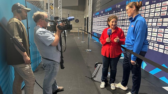 Baloncesto en RTVE - Anna Montañana a RTVE: "España desborda talento y futuro"