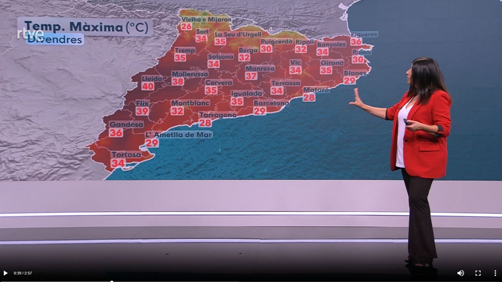 El Temps a Catalunya amb Sònia Papell (19/06/2025) | RTVE Catalunya - El temps | Veure