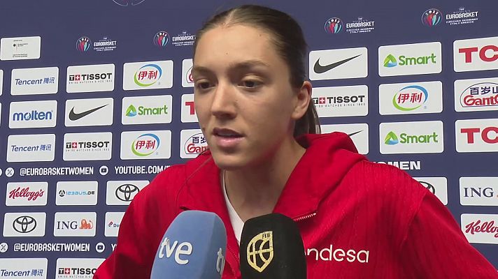 Baloncesto en RTVE - Helena Pueyo e Iyana Martín: "Las jóvenes lo que más tenemos son ganas"