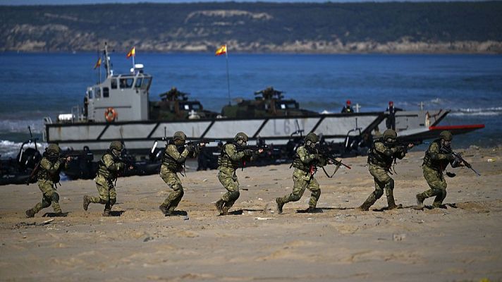 Telediario 2 - Continúan las conversaciones entre los miembros de la OTAN para cerrar el gasto en defensa