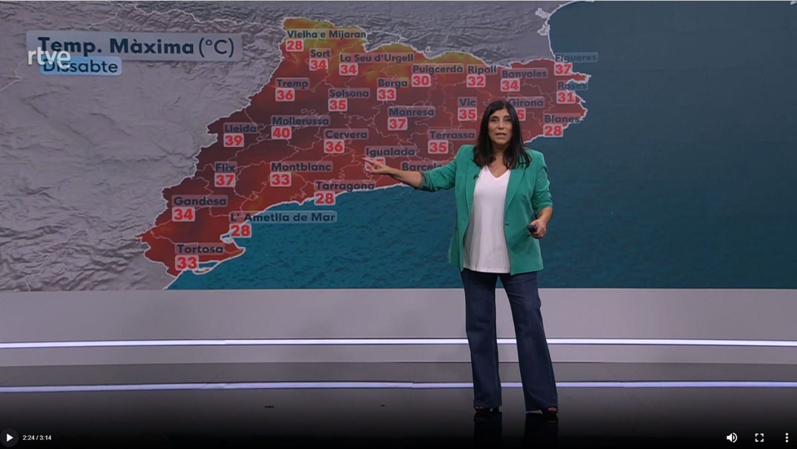 El Temps a Catalunya amb Sònia Papell (20/06/2025) | RTVE Catalunya - El temps | Veure
