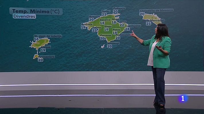 Informatiu Balear - El temps a les Illes Balears - 20/06/25