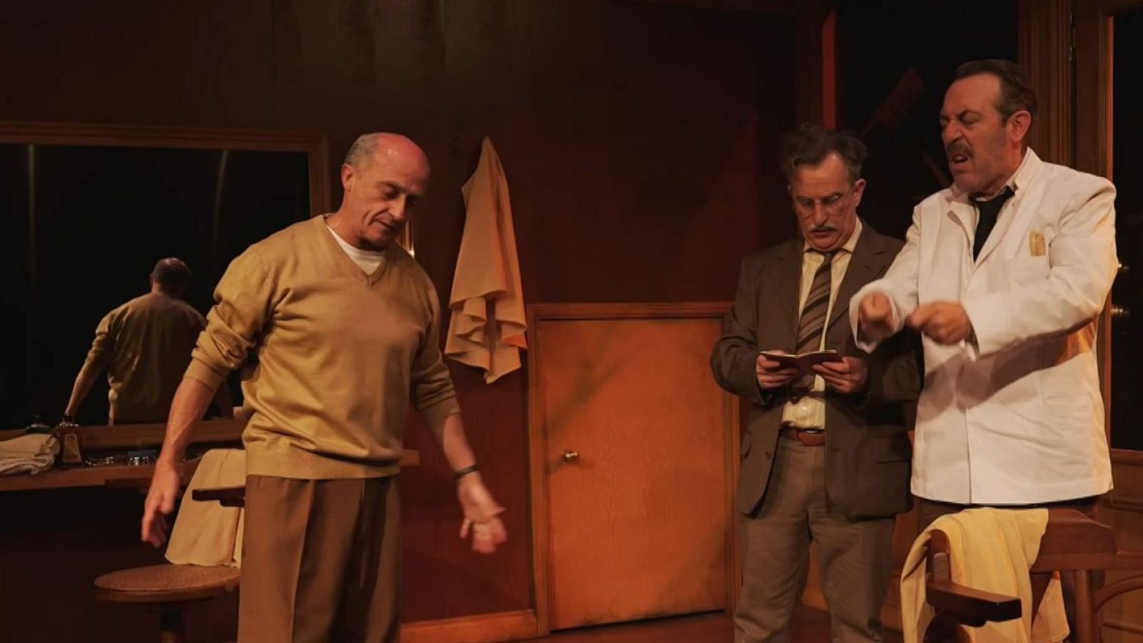 Pepe Viyuela y Antonio Molero dan vida a la amistad entre Picasso y su barbero | Ver