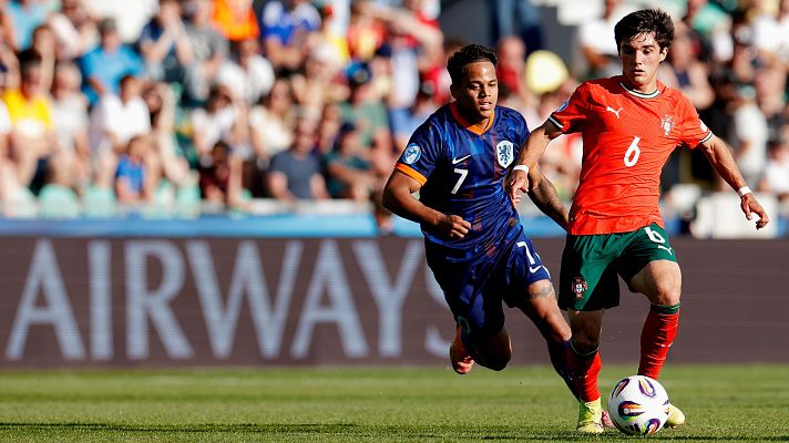 Europeo de fútbol Sub-21 2025 - Campeonato de Europa Sub-21. 1/4 Final: Portugal - Países Bajos