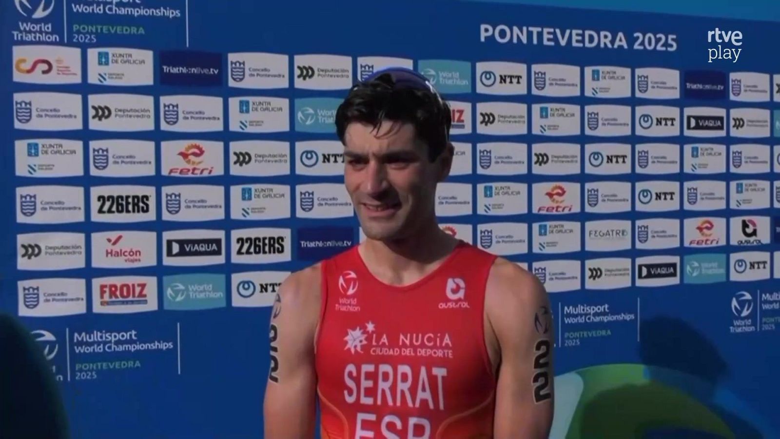 Antonio Serrat, medalla de bronce en el duatlón | Ver