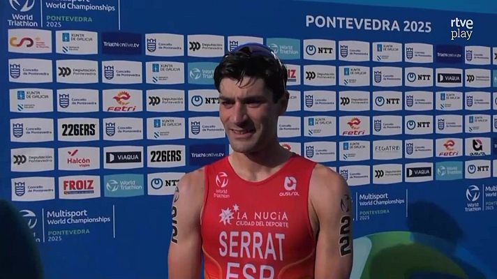  - Antonio Serrat, medalla de bronce en el duatlón