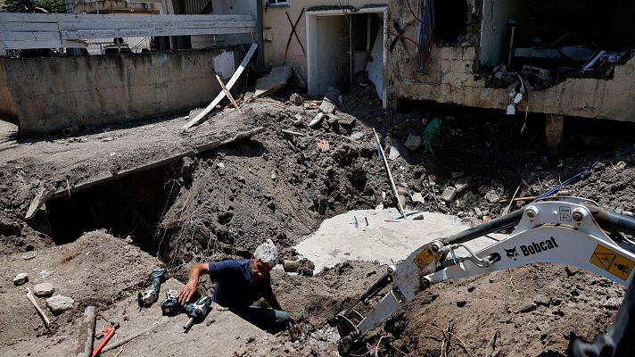 Telediario Fin de Semana - Noveno día consecutivo de ataques cruzados entre Irán e Israel