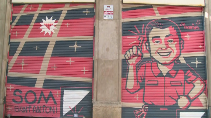 L'Informatiu - Combatre els grafitis amb art urbà professional