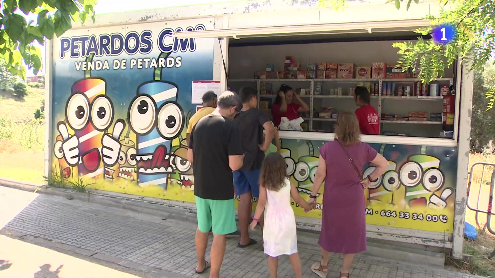 Les vendes de petards creixeran un 6% per Sant Joan 2025