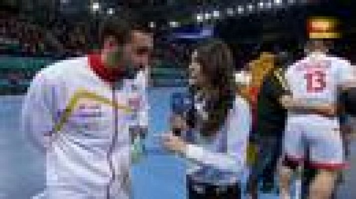 Mundiales de Balonmano - Aginagalde: "Estamos satisfechos pero hay cosas que mejorar"