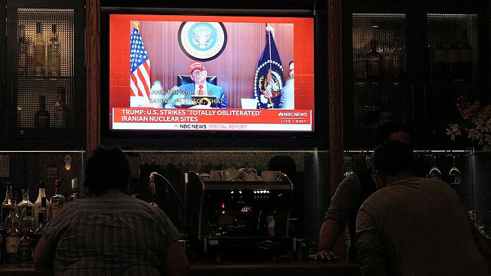 Cobertura especial de RTVE del ataque de EE.UU. a Irán | Ver