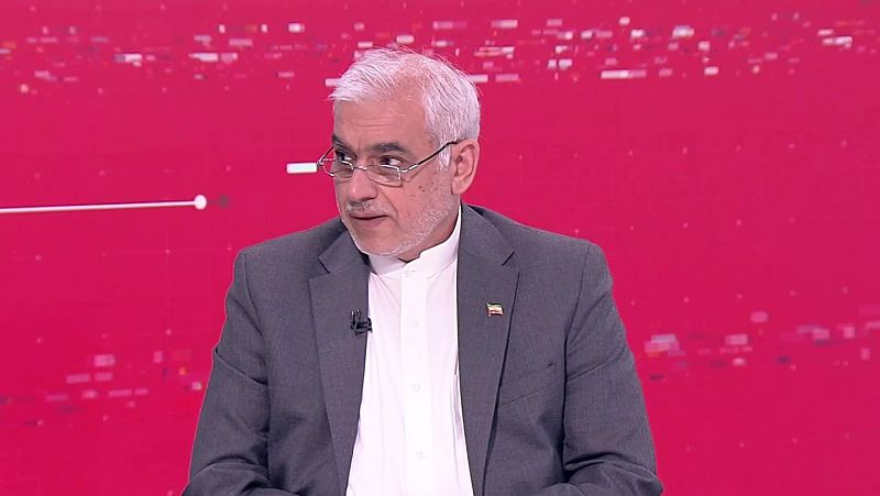 Reza Zabib, embajador iraní en España: "Es una agresión flagrante contra el orden leal internacional, contra la paz" - Informativo 24h | Ver