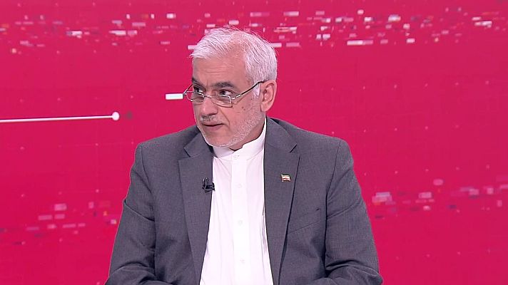 Reza Zabib, embajador iraní en España: \"Es una agresión flagrante contra el orden leal internacional, contra la paz\" - Informativo 24h | Ver