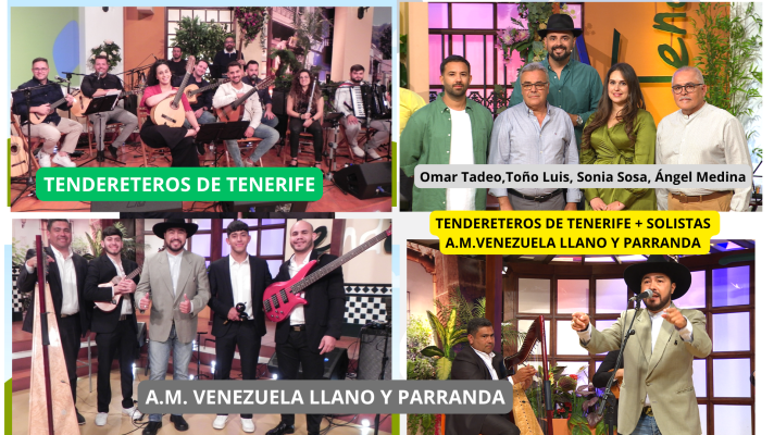 Tenderete - Tenderete - 22/06/2025 A.M. Venezuela Llano y Parranda + Tendereteros de Tenerife con solistas