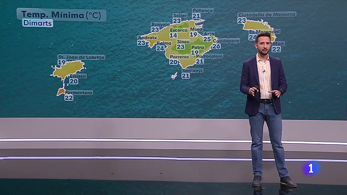 Informatiu Balear - El temps a les Illes Balears - 24/06/25