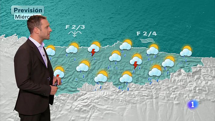 Panorama Regional - El tiempo en Asturias - 24/06/25