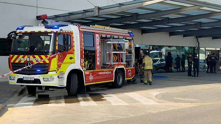 Telediario 1 - El incendio en el hospital psiquiátrico de Valencia pudo deberse a violencia de género
