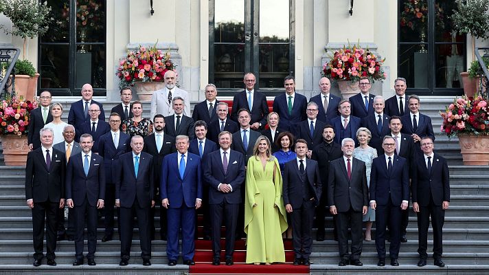 Telediario 2 - La OTAN enfrenta su cumbre anual en un mundo marcado por los conflictos y las tensiones transatlánticas