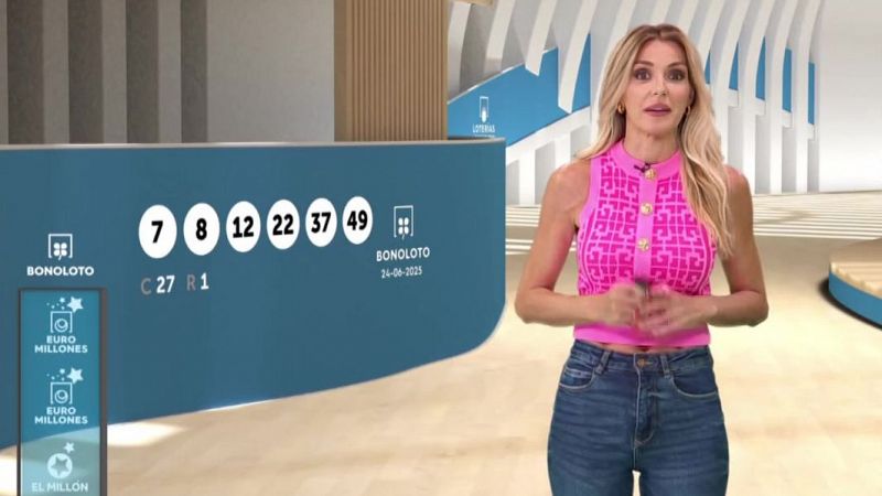 Sorteo de la Bonoloto y Euromillones: 24/06/2025 - Loteras | Ver