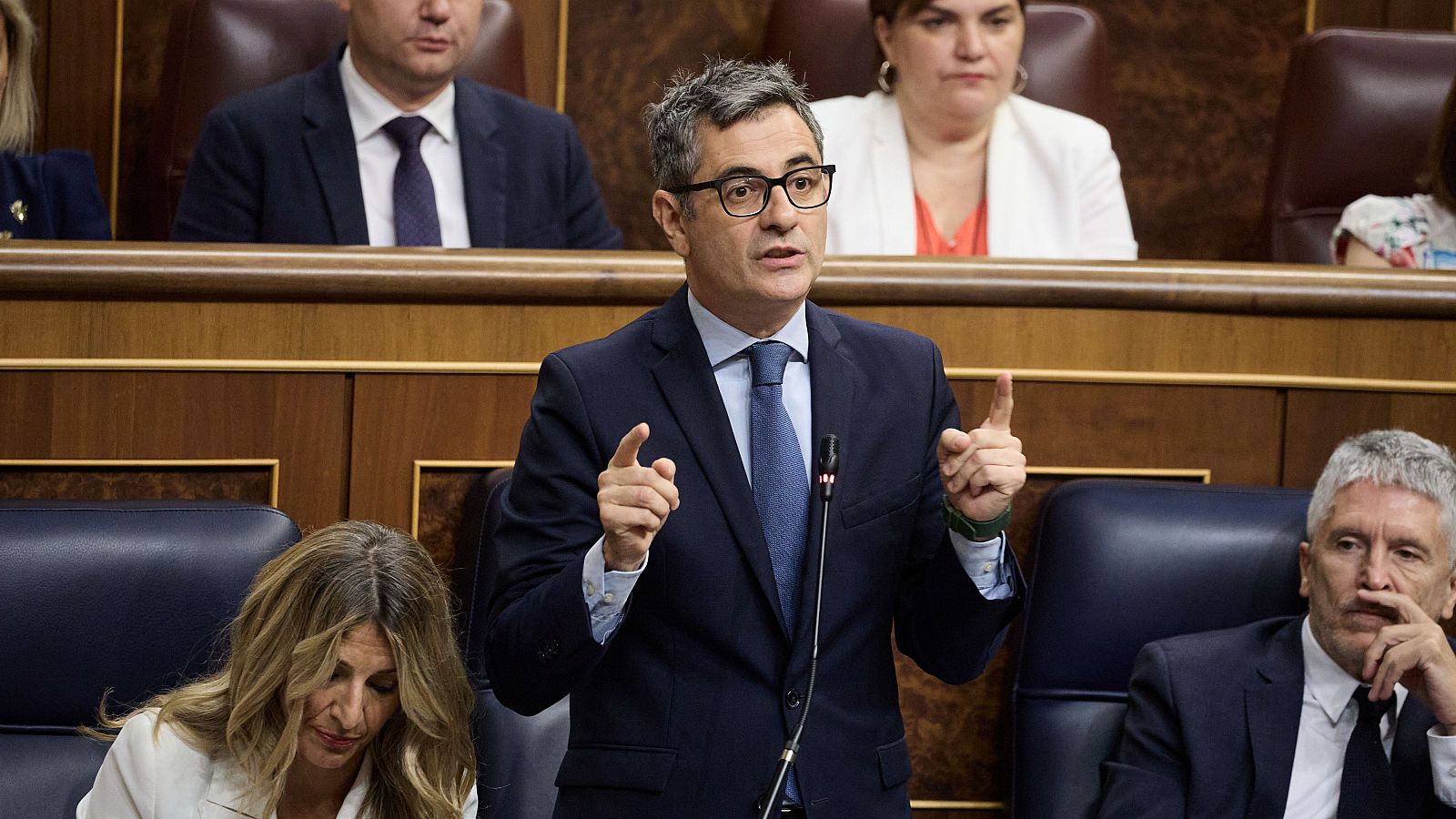 El PP califica a Bolaños de "zombie" y este se defiende: "Veremos cómo esta injusticia se aclara" - Informativo 24h | Ver