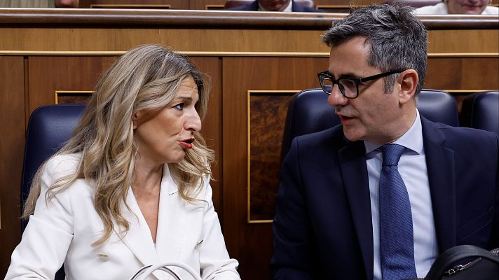 Telediario 1 - La última sesión de control antes de verano vuelve a estar marcada por los insultos e interrupciones continuas